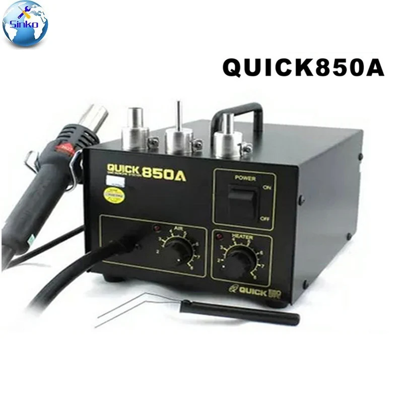 Оригинальная наладочная станция Quick 850A + SMD Антистатическая для распайки горячего