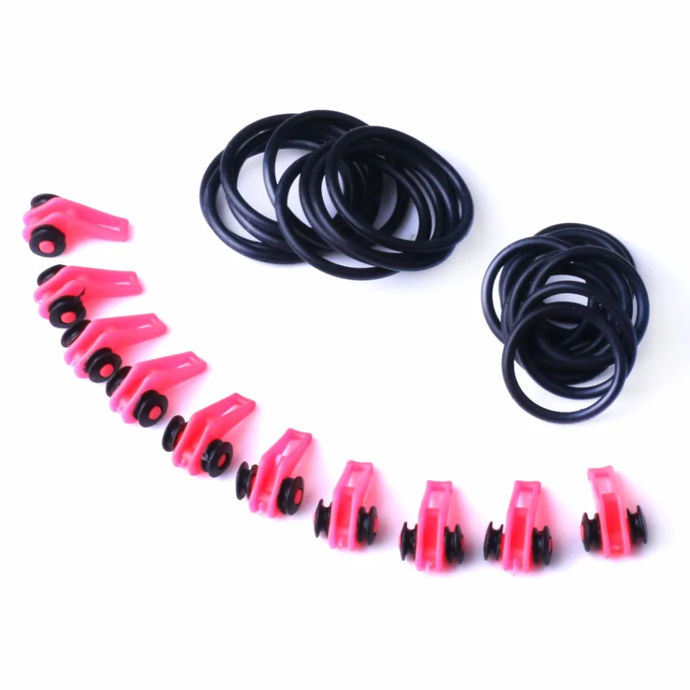 Новинка O-образное кольцо 10 групп/пакет популярный рыболовный крючок зажим для