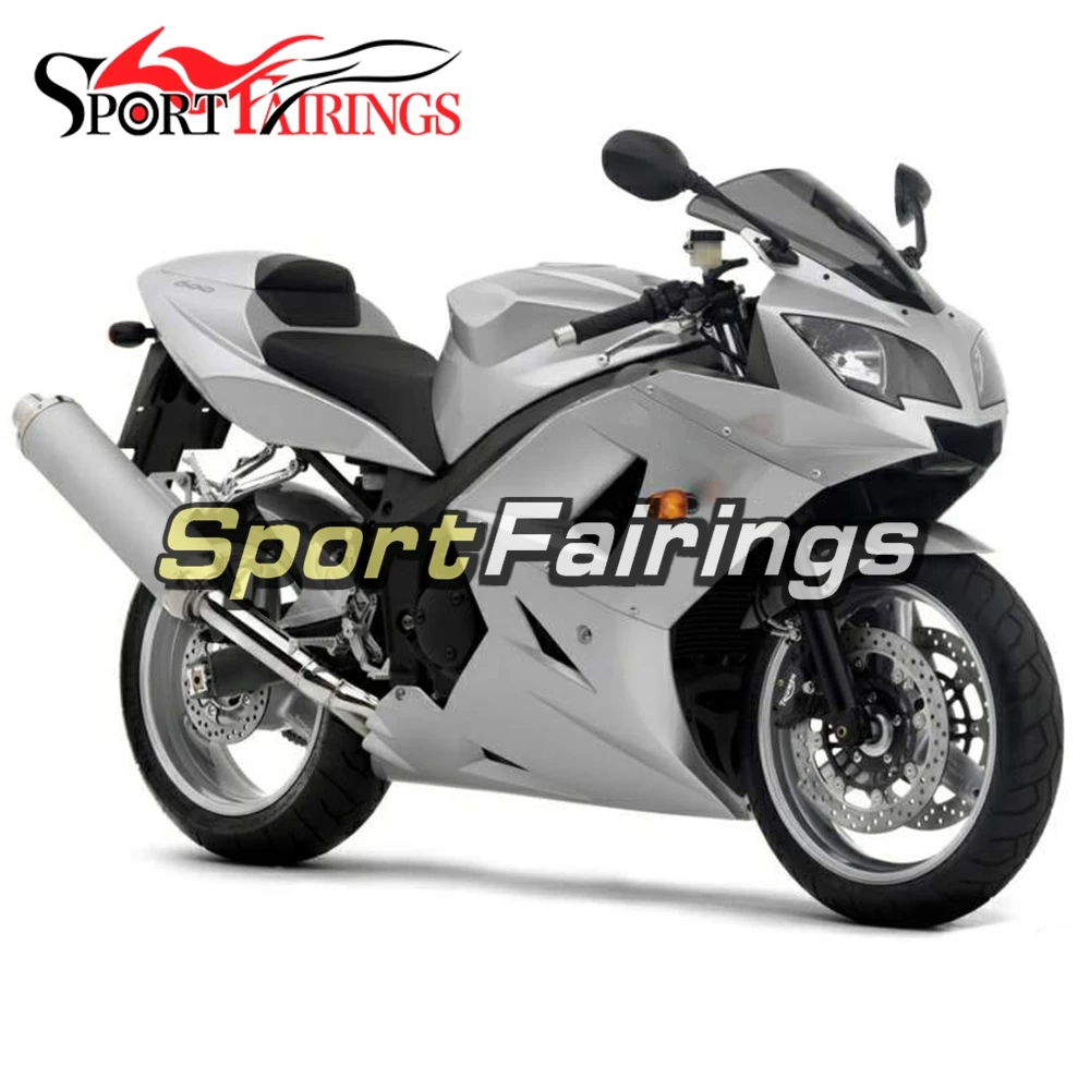 Серебряные полные Обтекатели для TRIUMPH DAYTONA 600 650 03 04 05 2003 - 2005 комплект обтекателей