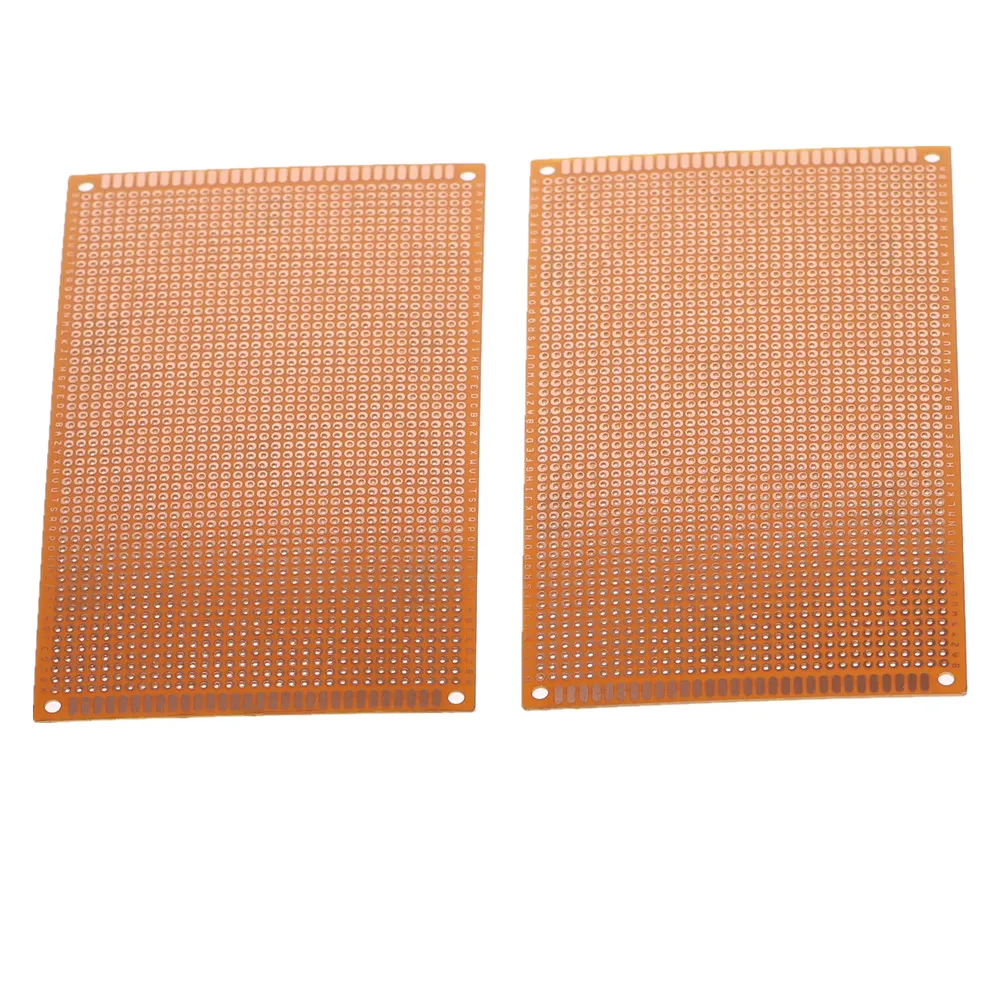 12 шт./компл. DIY макетная плата PCB высокого качества печатная схема прототип макетная доска Stripboard 4 размера для монтажных компонентов