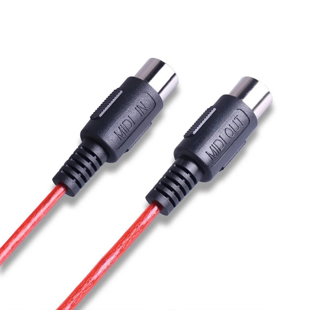 Электрический пианино барабан USB до 2 MIDI интерфейс адаптер кабель конвертер для ПК Музыка Клавиатура Синт адаптер Windows Mac iOS 2 метра