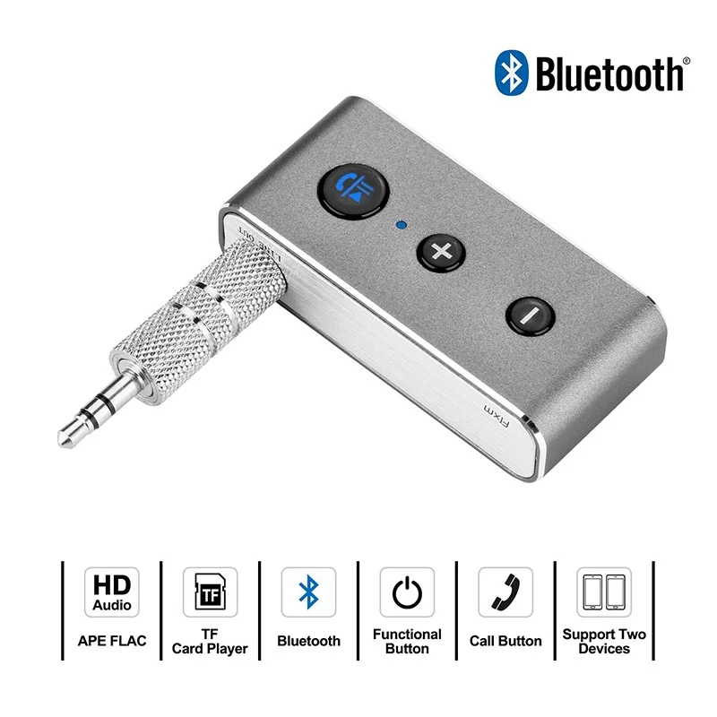 VicTsing Bluetooth музыкальный приемник портативный автомобильный Aux беспроводной для