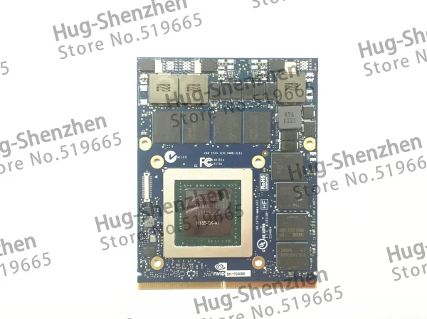 Оригинальная Видеокарта GTX 980M GTX980M новая видеокарта с объемом памяти 8 Гб GDDR5 MXM для