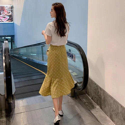

Korean Vintage 2019 Fashion Two Piece Set Letter Zip Brief Conjunto Feminino Loose Casual Open Side Split Women's Sets