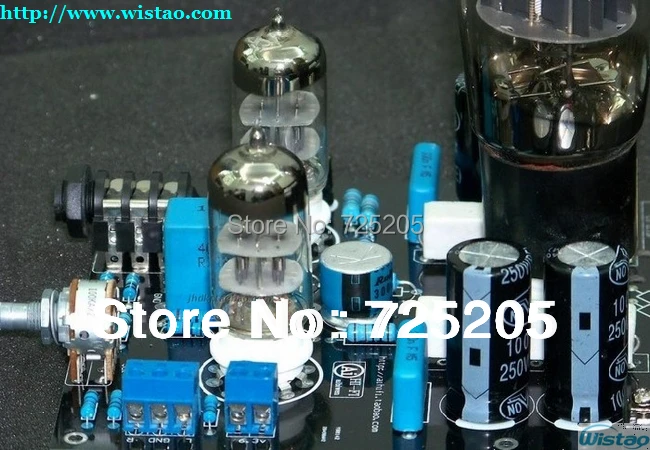 Усилитель для наушников IWISTAO 6N3 SRPP Drive 6N5P 32 600 Ом 1 Вт|earphone amplifier|tube amplifiertube hifi amplifier |