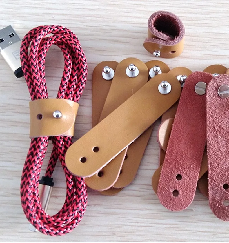 100 шт. цвета: черный и коричневый цвета натуральная кожа устройство для