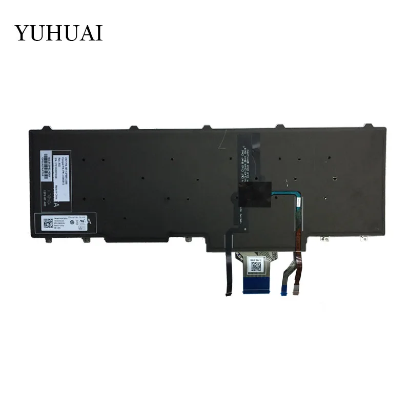 Клавиатура для французского ноутбука Dell Latitude 15 5000 E5550 E5570 FR с подсветкой |