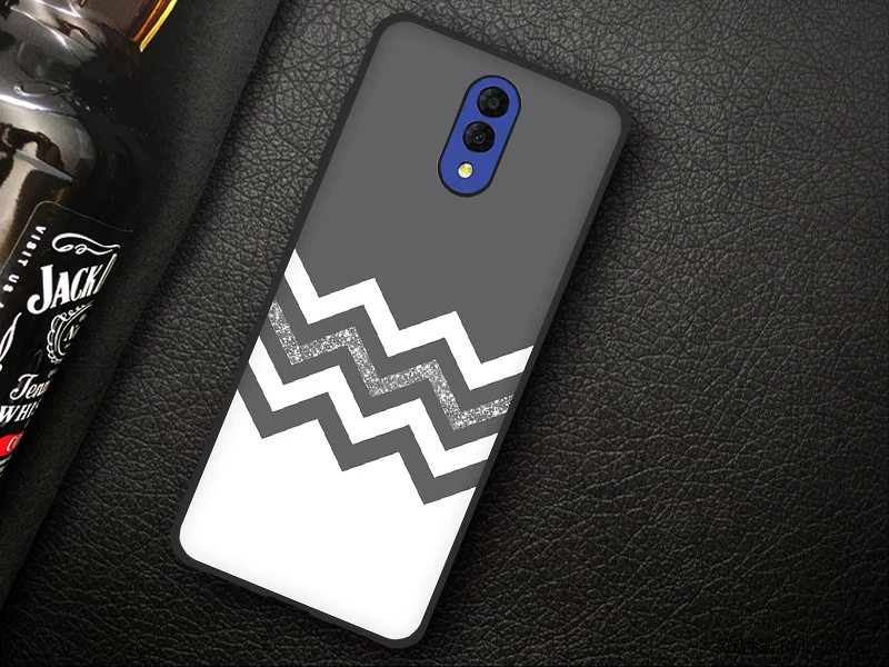 JURCHEN Case For Alcatel 3L Case Soft Tpu Silicone Back Cover For Alcatel 3L 3 L Case Cover Funda Printing Bag Cartoon