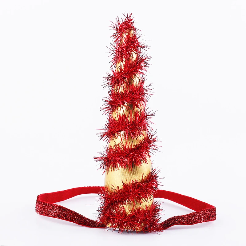 Shinny Child Christmas Party Hats First Birthday Girl Kids Toys Kindergarten Fancy Ball Costume Xmas Decor|decorative decorative|decoration