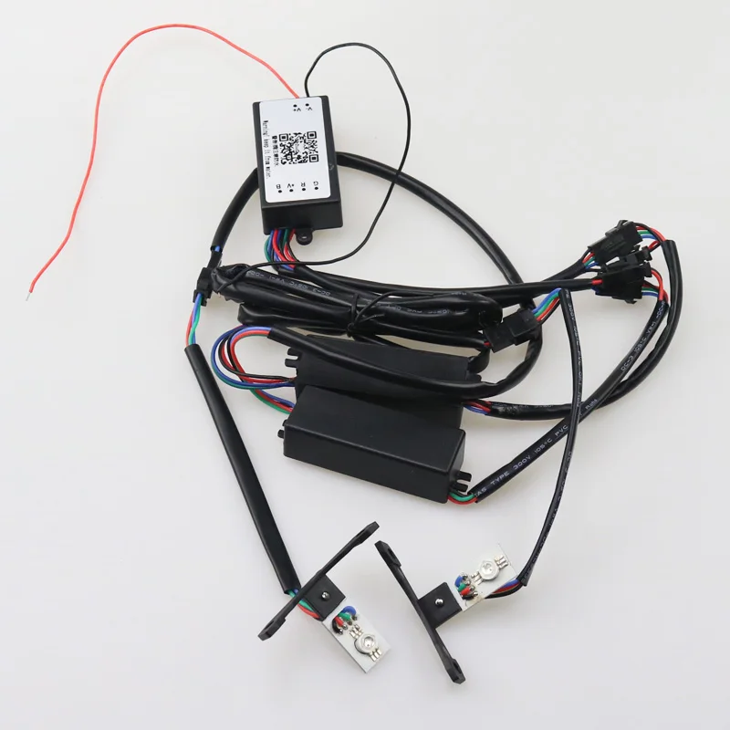 Бесплатная доставка Высокое качество Новый Led дьявол глаз демон RGBW изменение