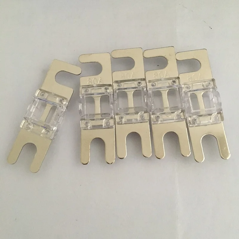 5 шт./компл. никелированная автомобильная аудиосистема 80A MINI ANL AFS Fuse | Обустройство