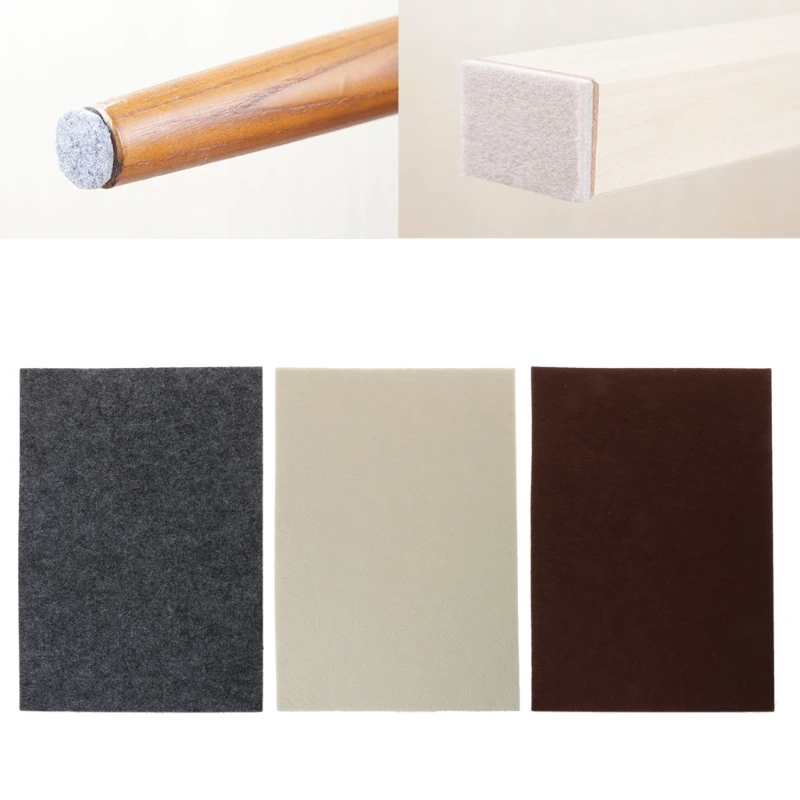 

DIY Shape Self Adhesive Furniture Felt Pads To Protect Hardwood Floors
