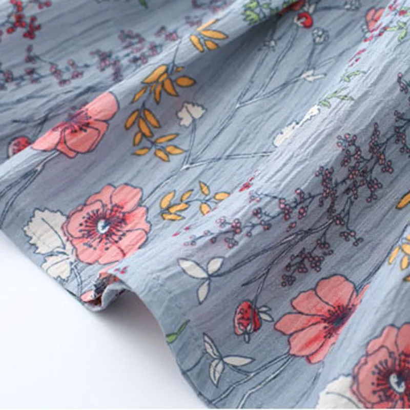 Kids Girls Dresses Spring Autumn Baby Girl Clothes Chiffon Princess Dress Small Floral Print Design Children Sweet | Детская одежда и