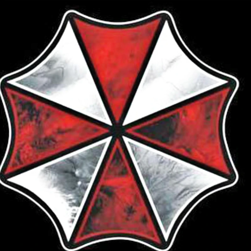 

Etie Umbrella Corporation Reflective Car Sticker & Decal Funny Accessories for Volkswagen Polo Golf Audi A3 Ford Focus 2 BMW E90