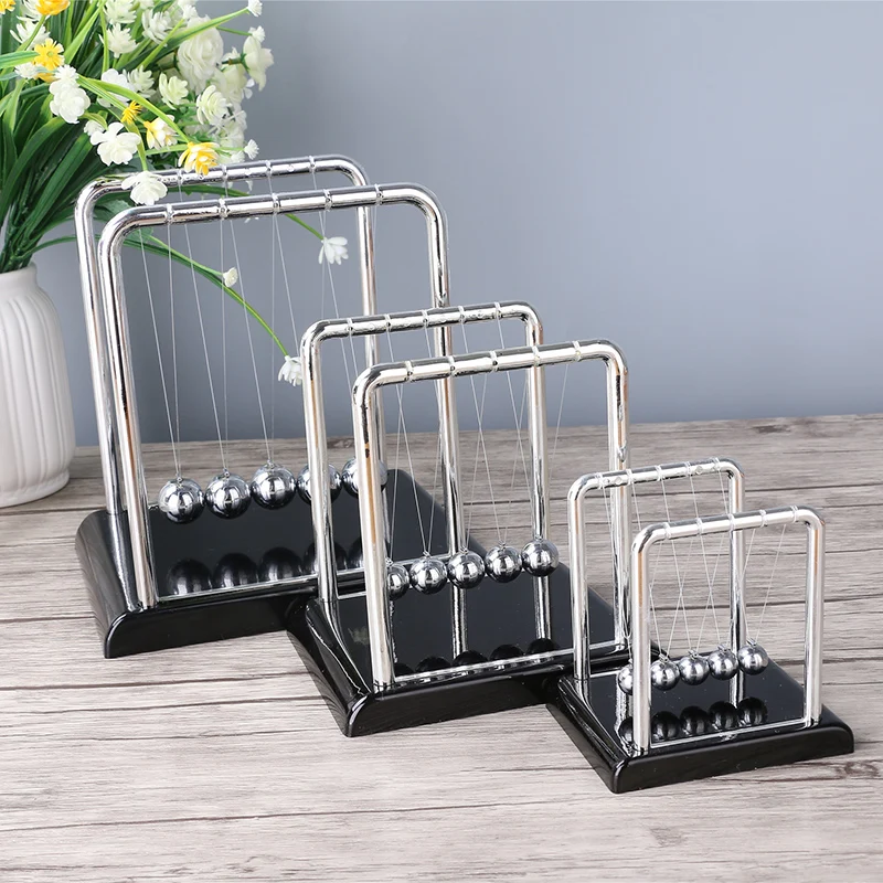 Родственная шаровая Колыбель балансировочный шар Ньютона стальное украшение