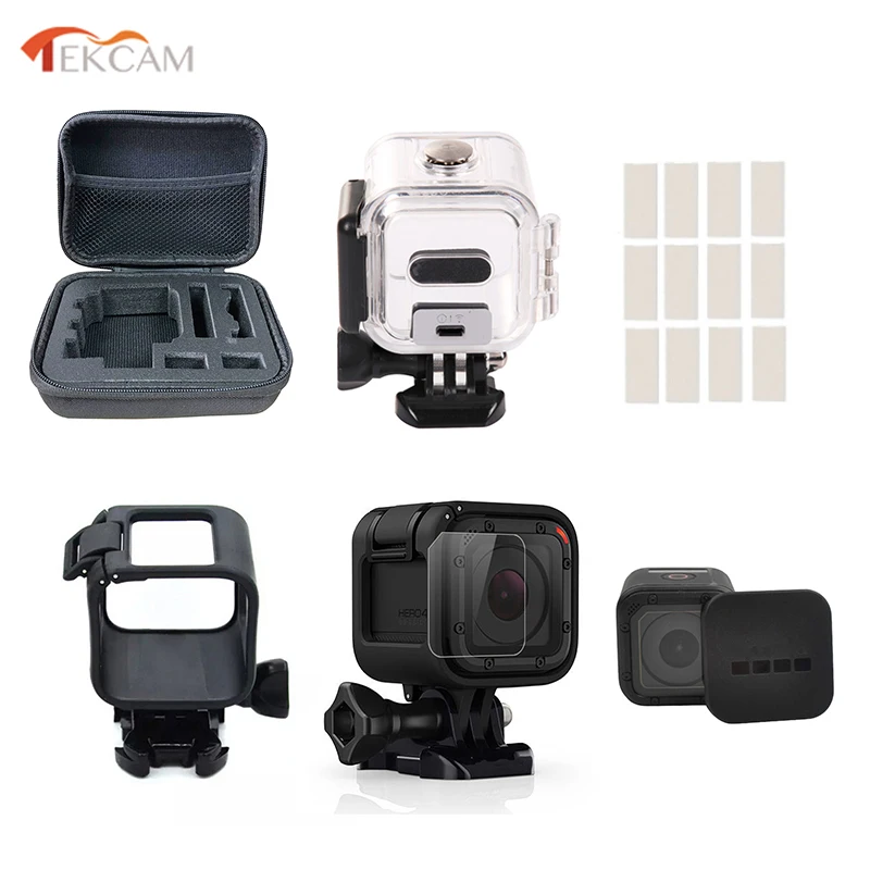 Аксессуары Tekcam для Gopro Hero 5 чехол камеры Водонепроницаемая коробка Защита