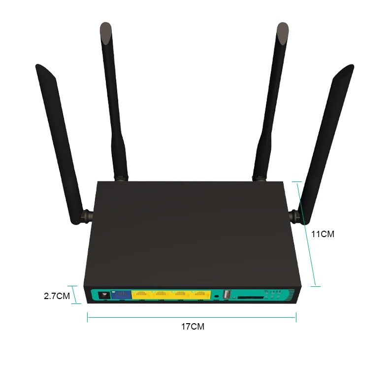 Беспроводной CPE 4G Wifi роутер портативный шлюз FDD TDD LTE WCDMA GSM глобальная разблокировка внешних антенн слот для sim-карты WAN/LAN порт