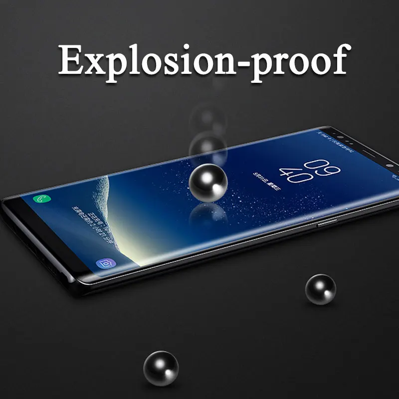 Закаленное защитное стекло на для Samsung Galaxy S8 S9 плюс S7 S6 края стекла ScreenProtector Note S 8 9