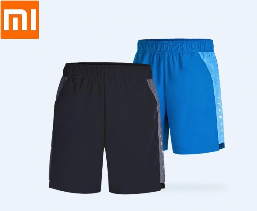 

Детские быстросохнущие спортивные шорты Xiaomi, впитывающие влагу легкие дышащие удобные Светоотражающие летние шорты для мальчиков