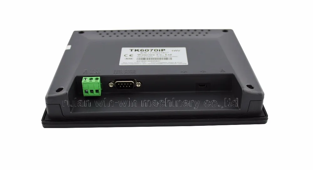 Человеко-машинный интерфейс Weinview TK6070IP 7 inch Touch Pannel HMI 800*480 1COM с кабелем и