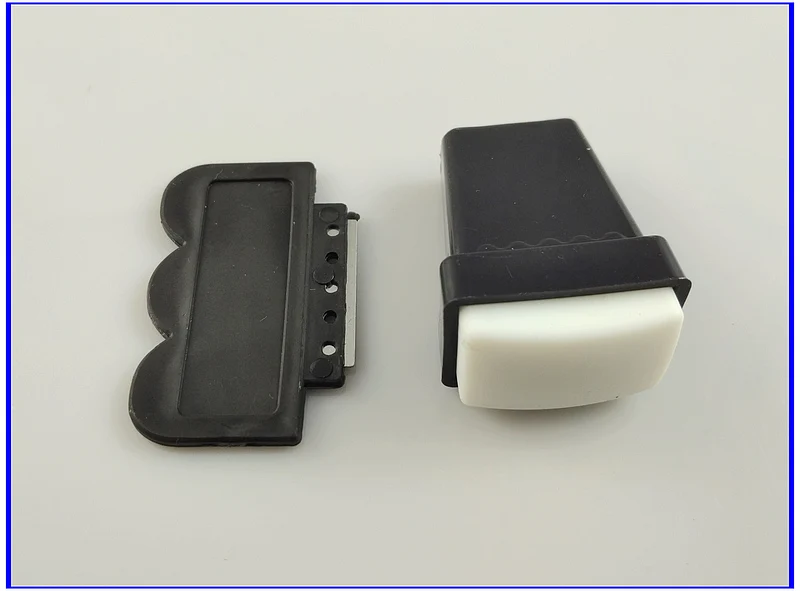 stamper scraper Пластины для стемпинга ногтей жесткий Пластик печать для дизайна ногтей Пластик Шаблоны для гель-лака 12X6 см BC серийный - Цвет: stamper scraper