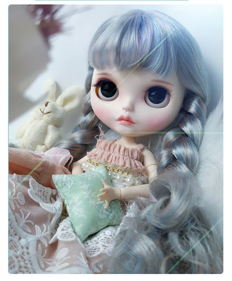 Кукла Blyth 1/6 шарнир тело ручная роспись матовое лицо белая кожа костюм куклы 30 см DIY BJD SD игрушки подарок с ручной группы AB