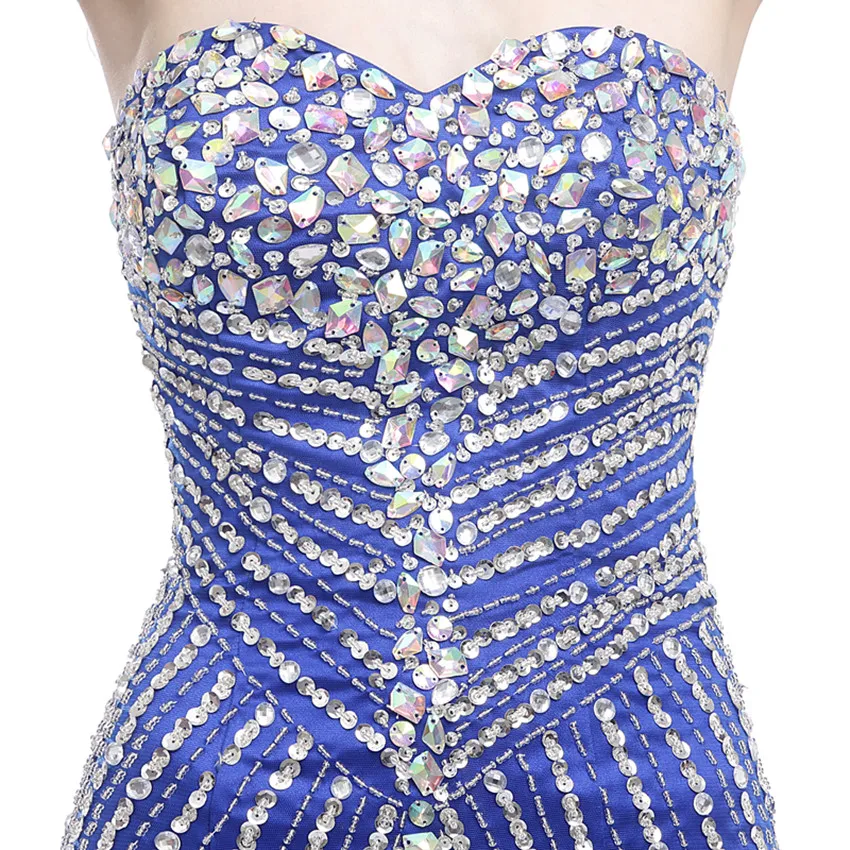 Женское длинное вечернее платье темно-синее для выпускного вечера 2019 | Свадьбы и