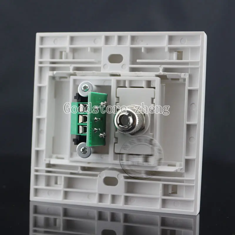

Wall Face Plate RCA AV Audio+ TV Jack Outlet Socket Assorted Panel Faceplate
