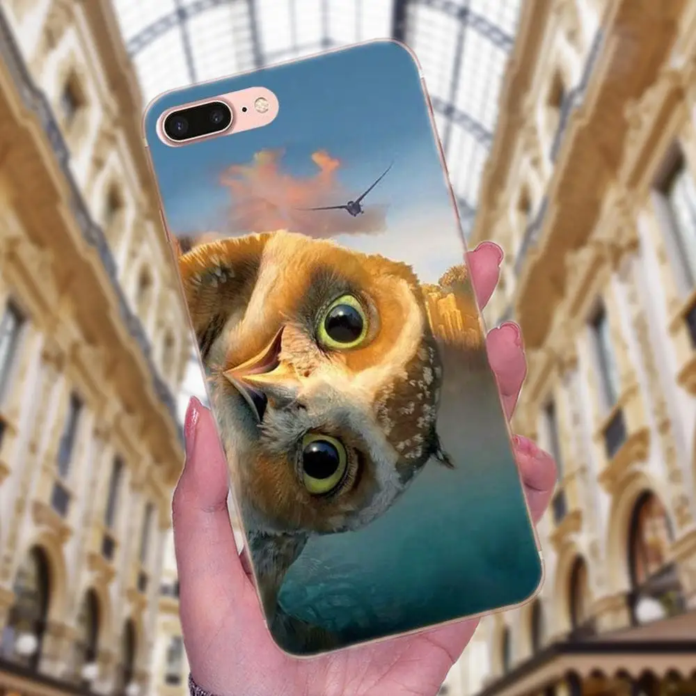 Сова на ветке дерева для Huawei P7 Honor 4C 5A 5C 5X 6 6C 6A 6X 7 7X 8 9 V8 V10 Y3II Y5II Y6II G8 Play Lite | Мобильные