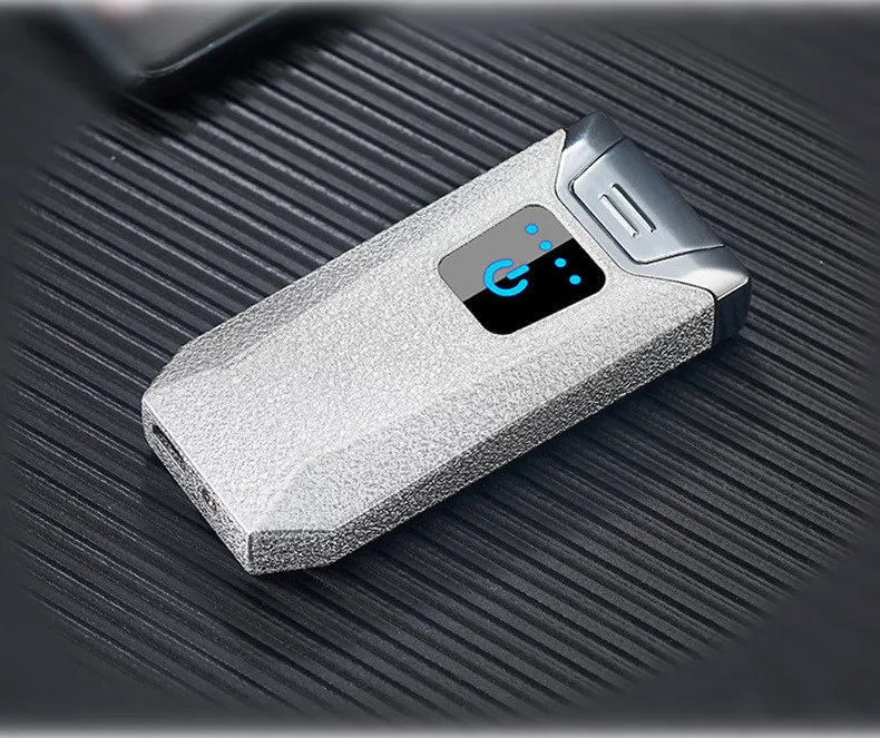 Arc электронная USB электрическая сигарета электрическая зажигалка с функцией отпечатка пальцев для бойфренда отца день рождения свадебный подарок зажигалки