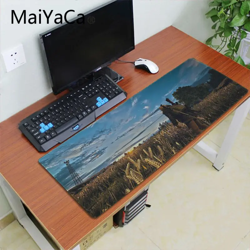 Lock Edge 30x80cm Maiyaca лучший вид в PUBG уникальная настольная панель коврик для игровой мыши ноутбук ПК игровой коврик большой коврик для мыши геймер Коврик для мыши - Цвет: Lock Edge 30x80cm
