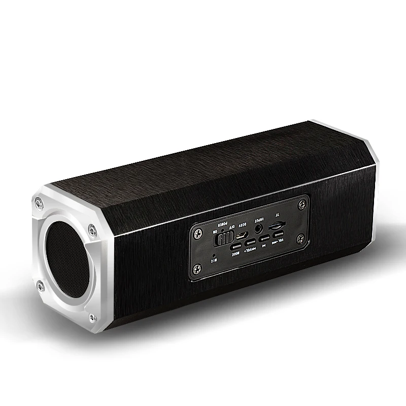 Беспроводная Bluetooth Колонка W3 деревянная колонка Портативная с поддержкой MP3 2 0
