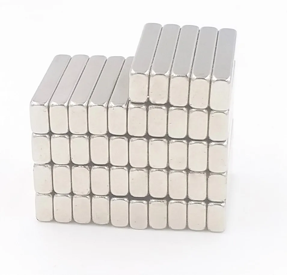 100 шт. 20 мм x 5 мм x 3 мм очень сильный Неодимовый 20x5x3 мм Магниты 20x5x3, 20*5*3 мм N35 неодимовые магниты 20*5*3