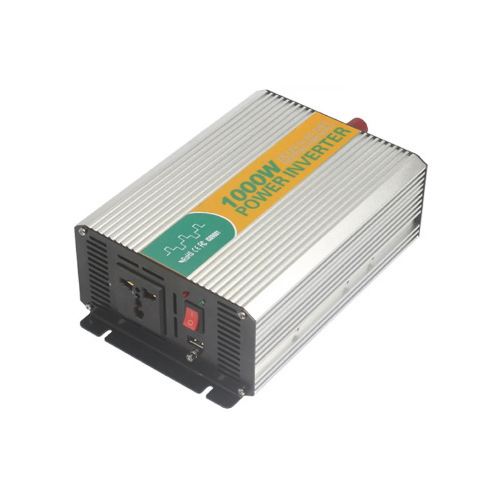 1000 Вт изменение синусоидальный инвертор DC 12 В/24 В/48 В к AC110V/220 решетки солнечных