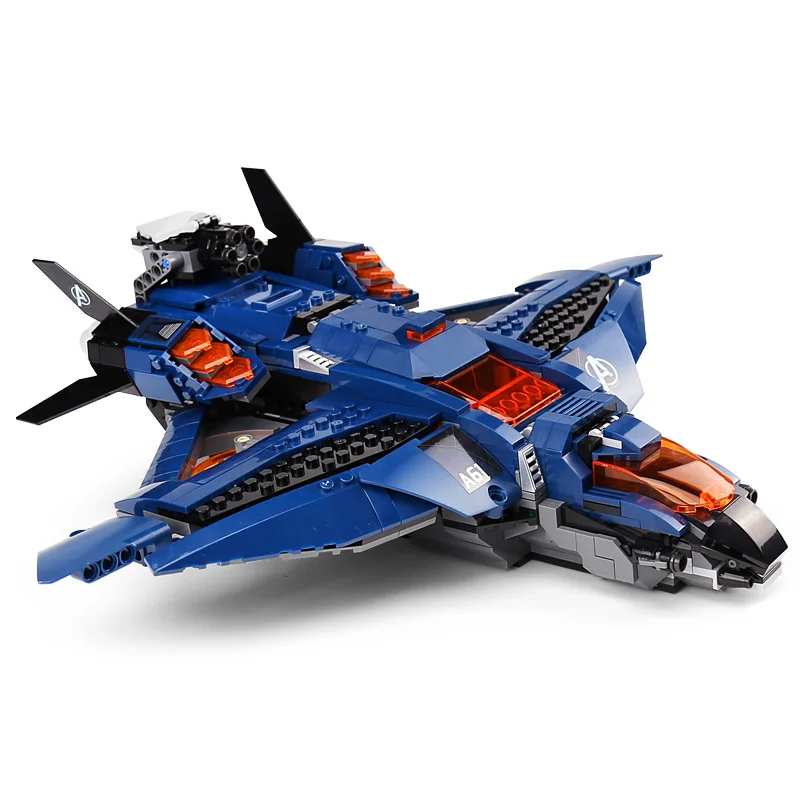 07122 Супер Герои модель Avengerss Ultimate Quinjet Совместимость с Legoing 76126 строительные блоки