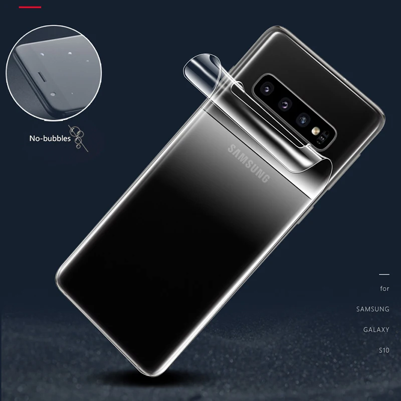 CHYI 3D изогнутые пленка для samsung Galaxy S10 5g + S10E lite Экран Full Cover Nano гидрогель фильм не
