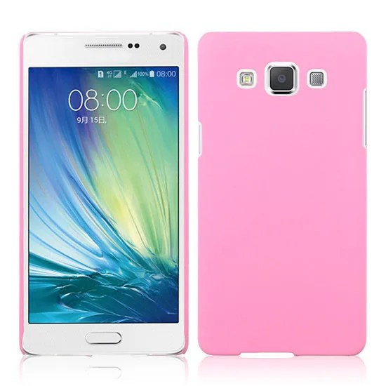 Гибридный жесткий чехол для Samsung Galaxy A3 A5 A7 A8 A9 2016 2017 версия Чехол из матовой кожи