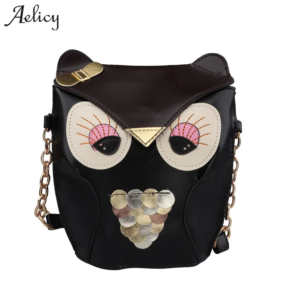 Aelicy/женские сумки мессенджеры с рисунками животных из мультфильмов Мини сумка