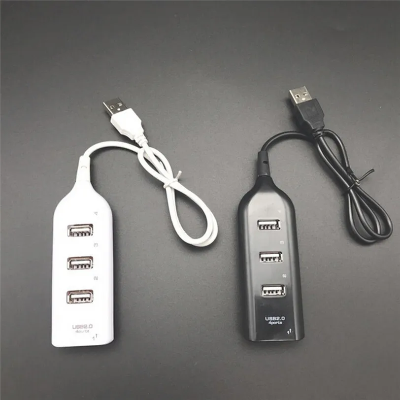 Высокоскоростной мультихаб 4 порта USB 2,0 разветвитель расширения Настольный/ПК ноутбук адаптер