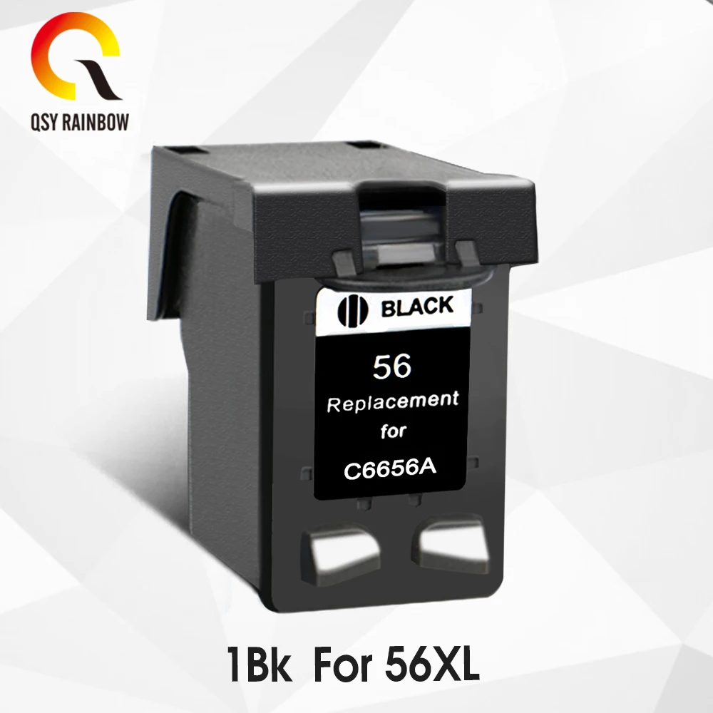 1BK CMYK Supplies сменный чернильный картридж для hp 56 XL 1110 1200 1210 1210 в 1215 1219 1310 1312 5550 5650 7760 9650 PSC 1315 1350 - Цвет: 1BK