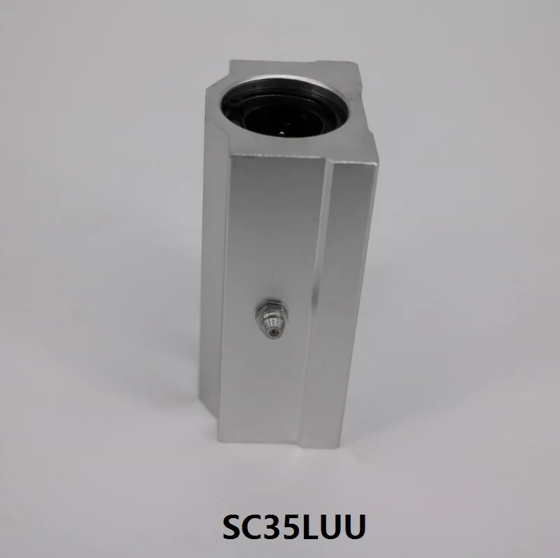 

10pcs/lot SCS35LUU SC35LUU 35mm long type linear case unit linear ball bearing sliding block