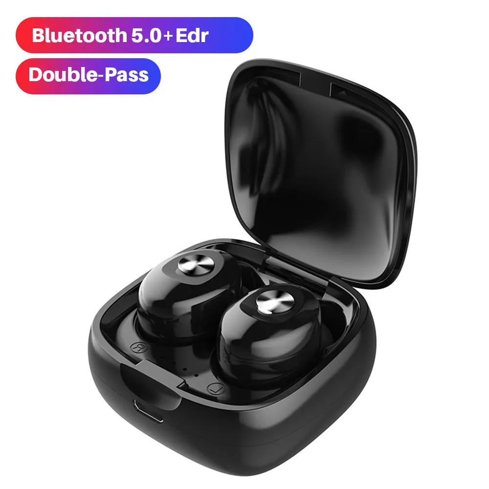 TWS 5 0 беспроводные Bluetooth наушники Мини Спортивные HIFI Звук Handsfree Внутриканальные с