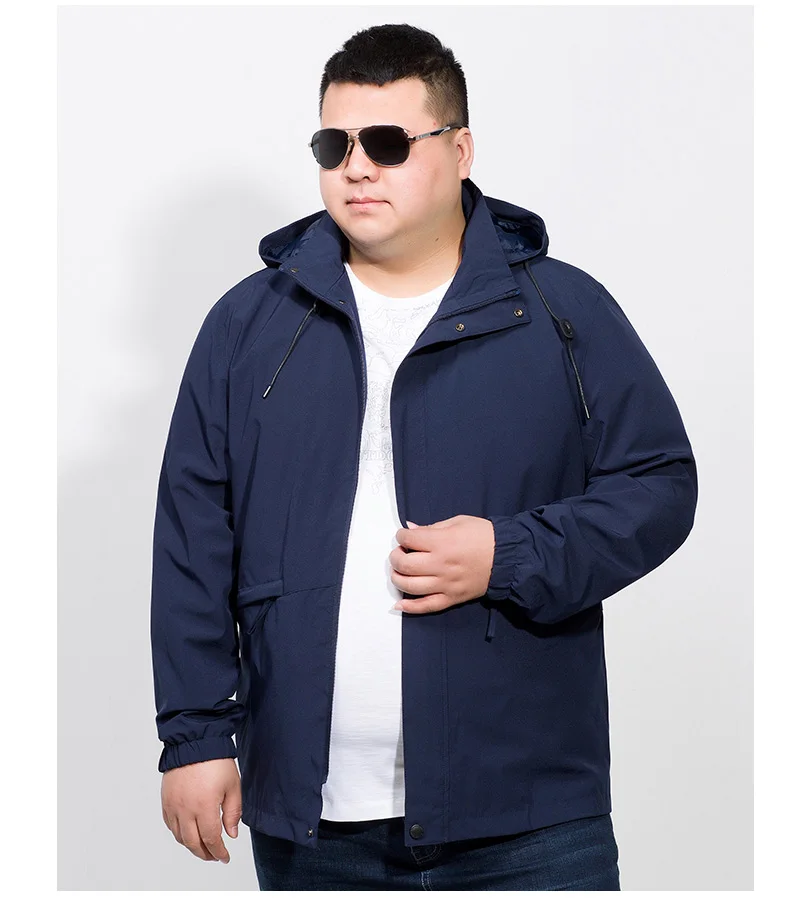 Мужская демисезонная куртка и пальто Повседневная Верхняя одежда 10XL 8XL 6XL
