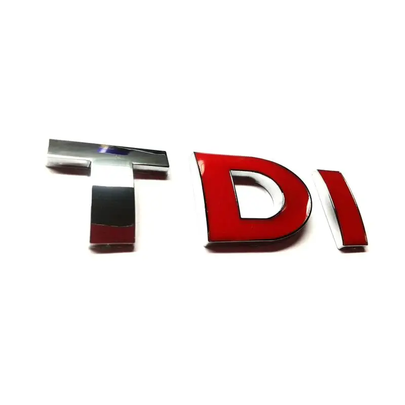 Пластиковый TDI задний стикер автомобиля эмблема значок|Наклейки на автомобиль| |