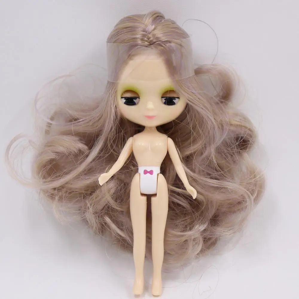 nude doll Ледяной обнаженной мини Blyth кукла 27 видов стиля, одежда случайный BJD - Цвет: nude doll