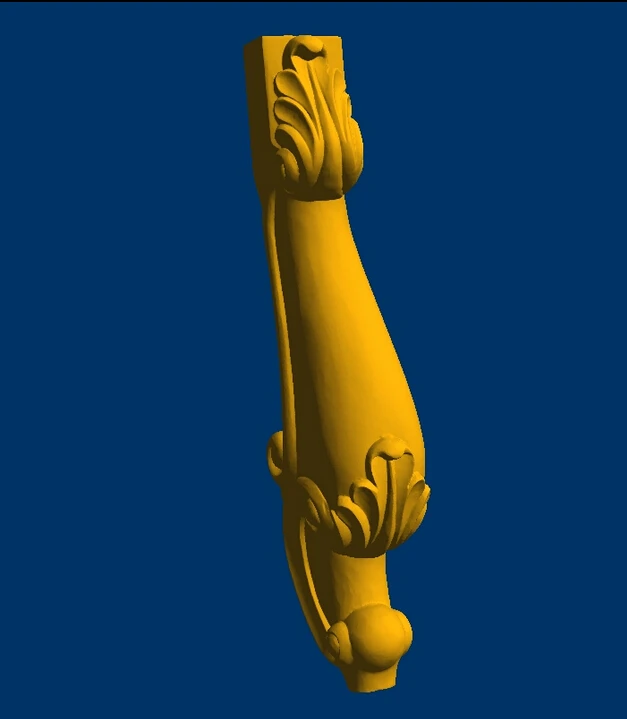 Новые 3D модели в STL рельеф для ЧПУ таблетки пищи/стол пищи мебель leg_35|model model 3d|3d