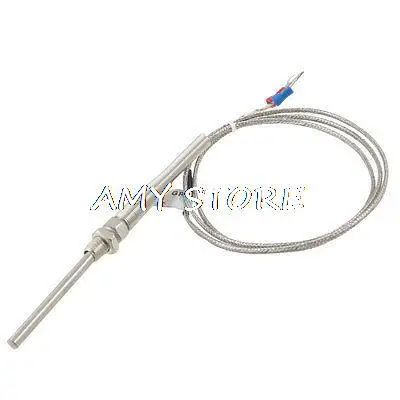 8 мм резьба K Тип термопары Датчик измерения температуры 0 400C 5 x 50 мм|thermocouple