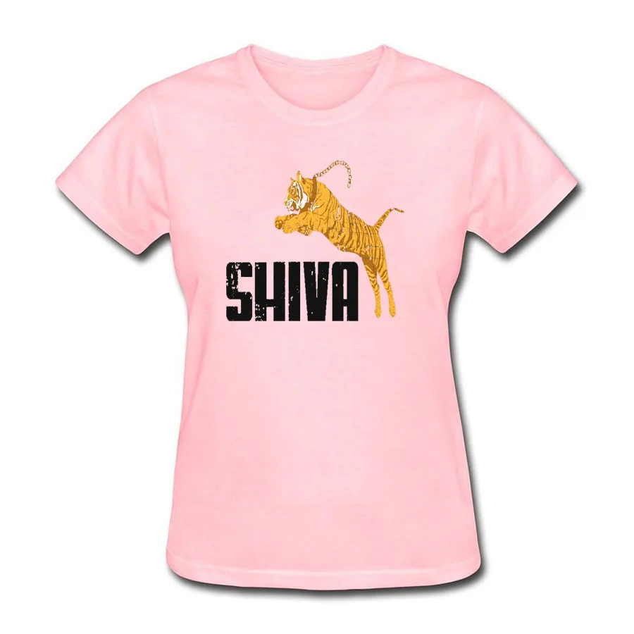 2018 Лидер продаж супер модные летние Забавные футболки с принтом Shivo Tiger Logo 100%