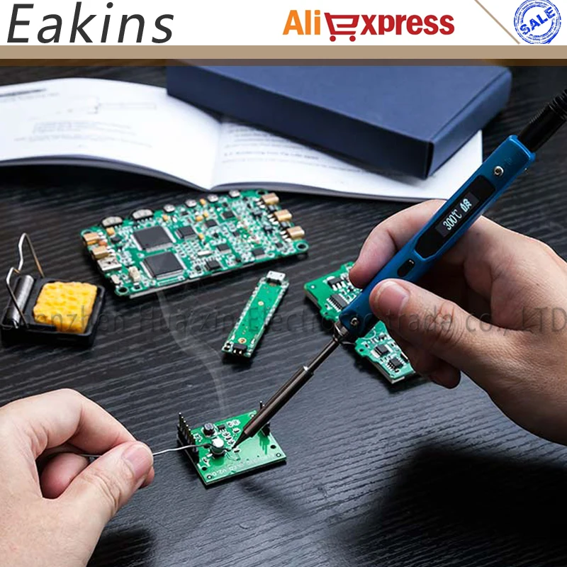 Мини паяльный инструмент TS100 умный программируемый паяльник со стандартными