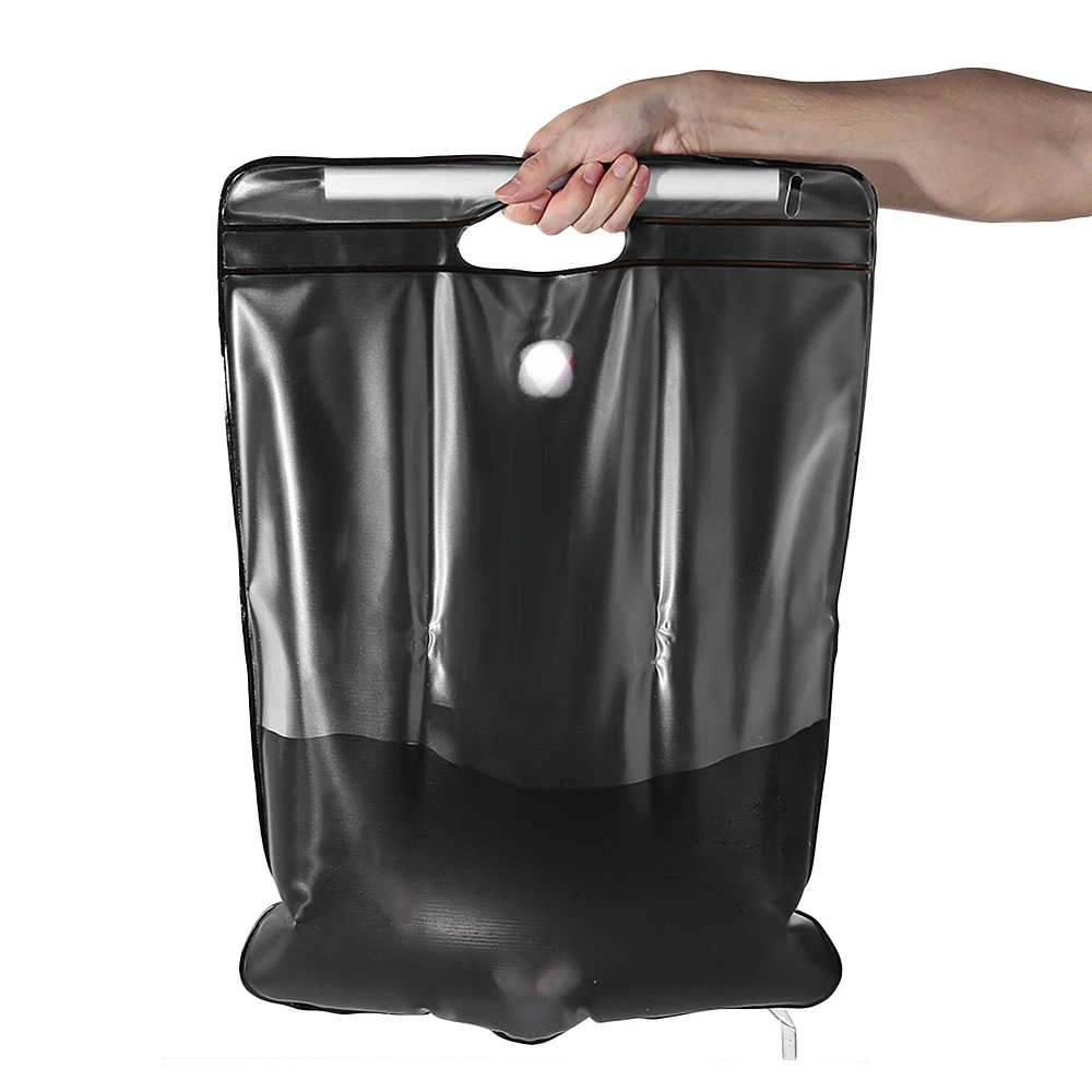Outlife 20L/5 галлонов сумка для воды солнечная энергия с подогревом Кемпинг Душ Мешок